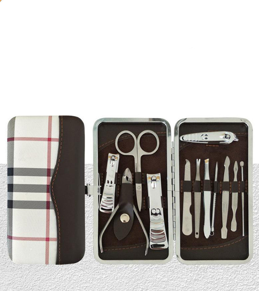 Stainless steel nail scissors 12-piece set