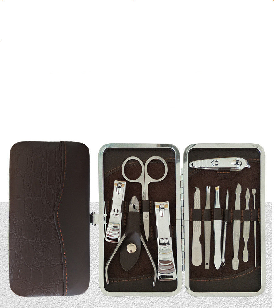 Stainless steel nail scissors 12-piece set