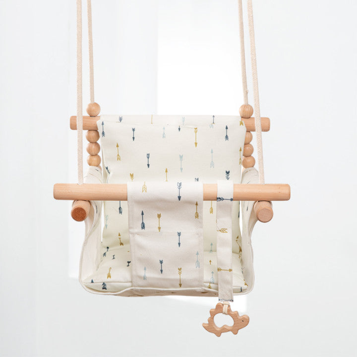 Cotton Canvas Baby Swing Chair