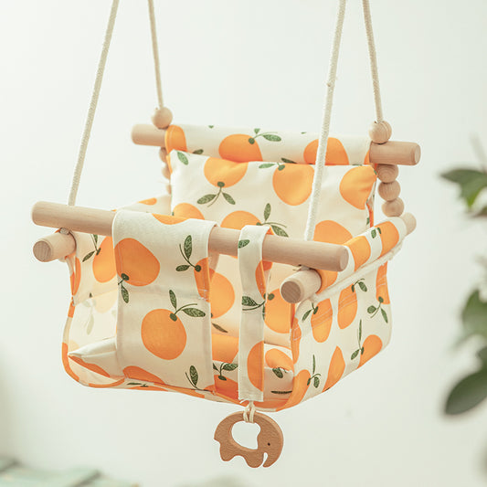 Cotton Canvas Baby Swing Chair