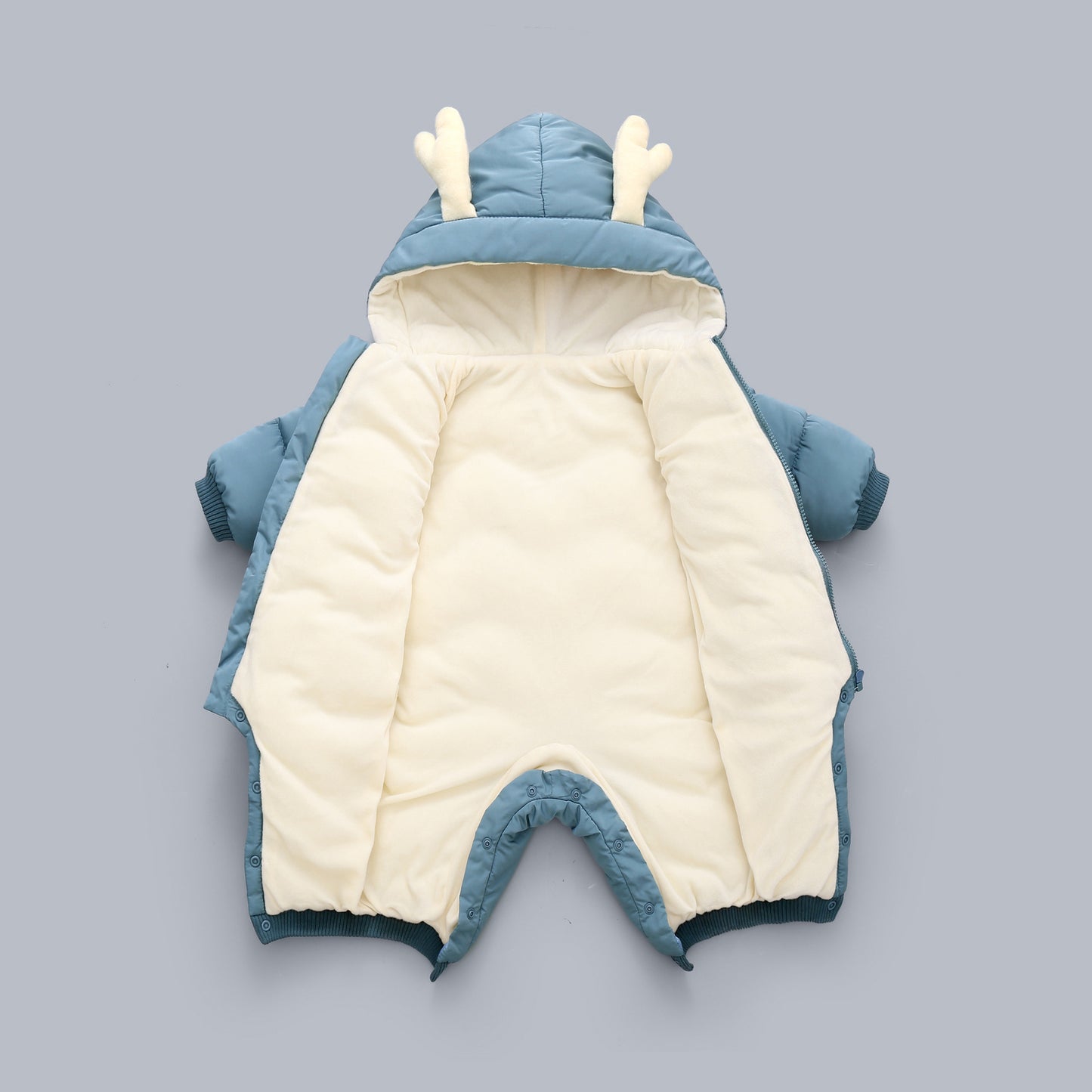 Plus Velvet Baby Snowsuit (0-3 Years)