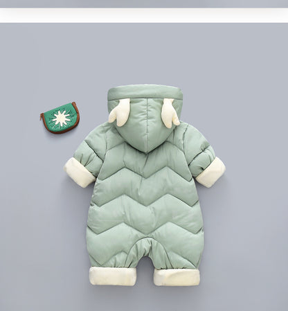 Plus Velvet Baby Snowsuit (0-3 Years)